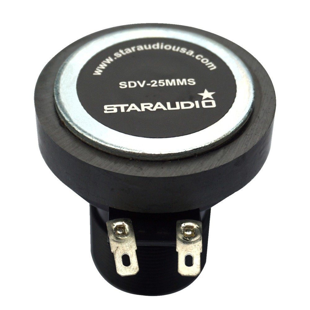 25MM 8 Ohms Titanium Driver Compression Screw-on Horn PA Speaker Driver Tweeter