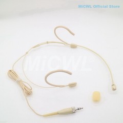 MiCWL Headset Microphone for Sennheiser Wireless Cardioid Mics Right and Left
