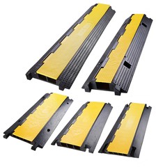 Cable Ramp Protector Wire Cover Exhibit Hall RV Camping Cord Guard 1-3 Channel