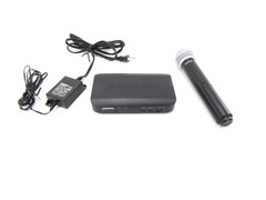Shure BLX4 Wireless Receiver & BLX2 PG58 Handheld Mic – Freq.: J10 584-608 MHz