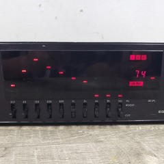 Works WATCH VIDEO* Vintage DBX 10/20 10-Band Equalizer & Spectrum Analyzer