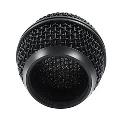 Microphone Grille Mesh Microphone Ball Head Replacement Microphone Cover Black