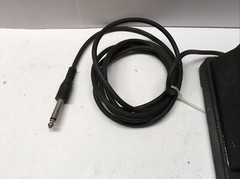VFP-1-25 Single Piano-Style Sustain Pedal with Polarity Switch Made in Italy EUC