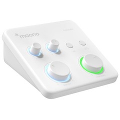 MAONO USB Audio Interface for PC: with XLR 23.93“ x 15.16“, White