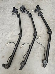 Gator Frameworks GFWBCBM3000 Deluxe Desk Boom Mic Arm Integrated XLR Podcast