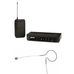 Shure BLX14 Wireless Bodypack System with Tan Earset Ear Hook Mic