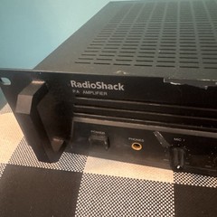 Radio Shack Optimus MPA-125 Mono Pa mixer Amplifier 100 Watts Rackmount