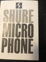 SHURE MICROPHONE MODEL 507B DYNAMIC HAND HELD PAGING MICROPHONE NEW OLD STOCK