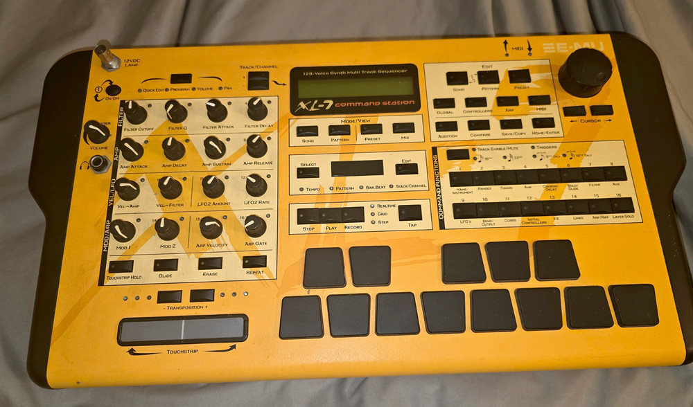 E-Mu XL-7 Command Station w/ additional Composer ROM