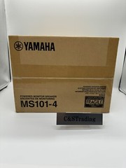 YAMAHA MS101-4 powered Monitor Speaker full-range bass-reflex 30W Black