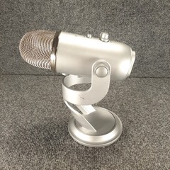 Blue Yeti USB Microphone Silver Condenser Mic USB Cable Cable Podcasting Stream