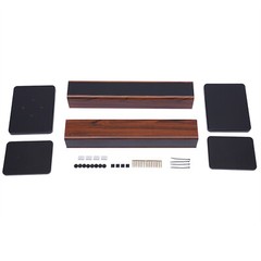 Bookshelf Speaker Stands Surround Sound Home Theater for Home, Bistro, Library
