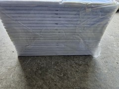 21 Pack Acoustic Panels w Self-Adhesive 12″ X 12″ X 0.25″ White Panels