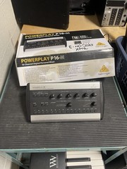 Behringer POWERPLAY P16-M 16-Channel Digital Personal Mixer w/ Adapter Mount