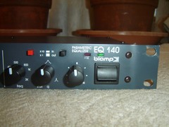 Biamp EQ 140, Latter Version, 4 Band Parametric Equalizer, Eq, Vintage Rack