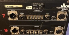 2x DBX 3231L Dual 1/3 Octave Graphic Equalizer w/ rack mount – One Lot