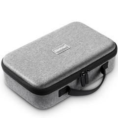 Portable Hard Shell Case for Two Wireless Microphones – EVA Storage Solution