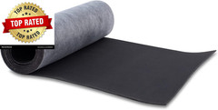 Mass Loaded Vinyl Sound Proof Barrier, 1 Lb/Sqft, 1 X 8 Feet MLV Insulation Shee