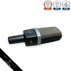 AKG C214 Condenser Microphone Professional Studio Recording 20-dB C 214 Tested