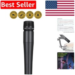 Professional WM57 Unidirectional Handheld Microphone – Capture Perfect Sound