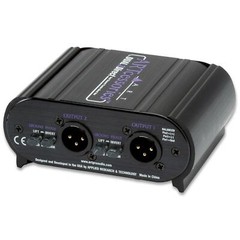 ART DUALZDirect 2-Channel Professional Passive Direct Box Dual Z-Direct Stereo