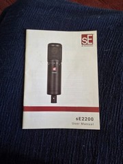 sE2200 Studio Condenser Microphone – OPEN BOX