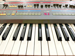 Roland Juno-106 Six-Voice Polyphonic Synth with Hard Case