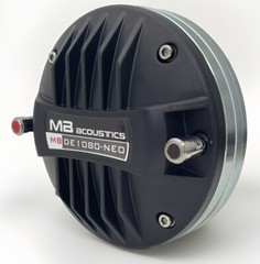 MB Acoustics 1.4” Neodymium Titanium Compression Driver, 4″ VC, 8Ω MB-DE1080-NEO
