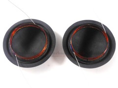 10 pcs 25 core 25.5mm Tweeter Diaphragm Voice coil,1 inch Black Silk 4 ohm