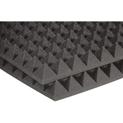 Auralex 2″ StudioFoam Pyramid 2“x2’x2″ Panels (12 pack) Charcoal 2″