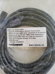 IHT HDME8-EA High Speed HDMI Cable with Ethernet, Audio Return