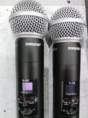 Used SLXD24D/SM58 Dual Handheld Wireless Microphone System US