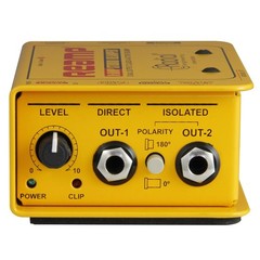 Radial Engineering R8001028 X-Amp Active Re-Amplifier Yellow