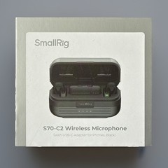 Small Rig S70-C2 Wireless Microphone Black USB-C Charge Port