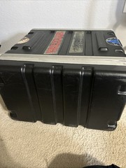 SKB 6U Molded Audio Rack Case – Black