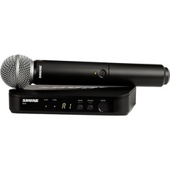 Shure BLX24SM58 Handheld Wireless System With SM58 Capsule Band H9