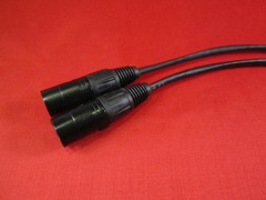 100 ft PRO Audio CAT 6 Ethernet Black Cable w/Neutrik EtherCon RJ45 plugs.