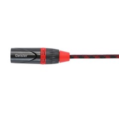Premium XLR 3 Pin Male to Female Microphone Cable Balanced Pro Grade Nylon 10FT