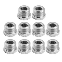 10Pieces 3/8″ Female to 5/8″ Male Microphones Mics Stands Adapter Thread Screws