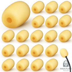 20 Pack Mini Microphone Foam Covers – 5mm Replacement Sponge Pop Filters