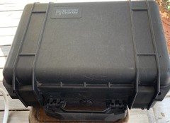 Pelican 1450 Black Hard Protective Case w/ Foam Padding & Carry Handle