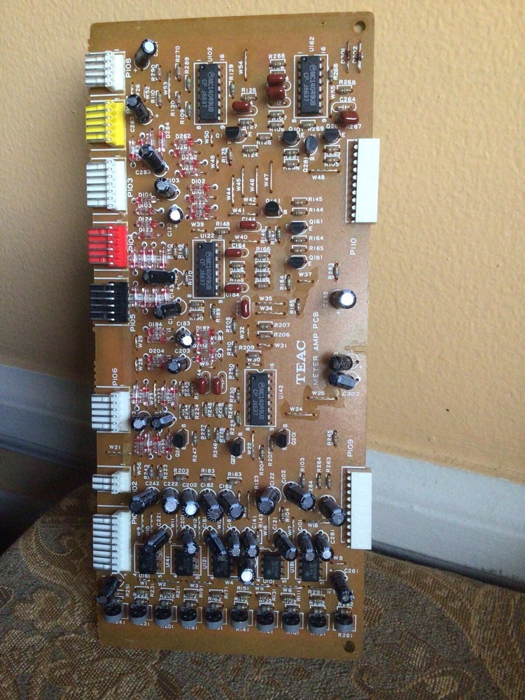 Tascam 388 Reel to Reel 1/4” Tape Studio 8-channel CONTROL PCB 52101750-01.