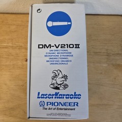 Pioneer/Laser Karaoke DM-V210II Uni-Directional Dynamic Microphone W/ Cord & Box