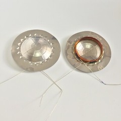 2 AFT Dome Tweeter Diaphragms for JBL LX300 LX500 LX600 027Ti ARC 24.8mm VCL 8Ω