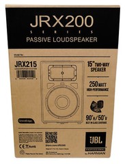 (2) JBL Pro JRX215 1,000 Watt 15″ Inch 2-Way Passive DJ P/A Speakers Cabinets