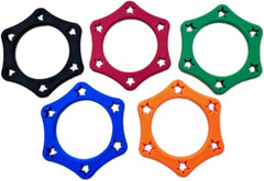 5 Pcs 1.5Inch Microphone Anti-Rolling Ring Silicone Rubber Shock-Absorbing Prote