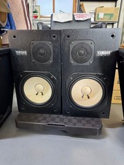 YAMAHA NS-10M STUDIO Speaker Pair System Operation not confirmed JANK