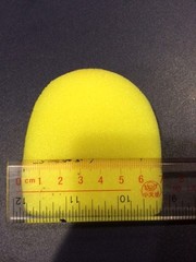 5 X High Quality Microphone Windscreen Foam Mic Cover Extra Thick 15mm