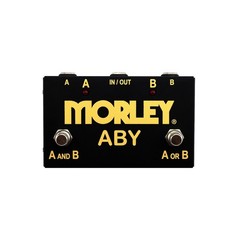 MORLEY ABY-MIX-G MIXER/COMBINER – SELECTOR/MIXER FOR GOLD PEDAL SERIES INSTRUMENT