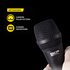 SKP PRO AUDIO PRO-35 XLR Professional Dynamic Cardioid Microphone